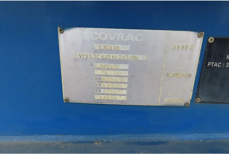 Poluprikolica cisterna ECOVRAC auger, HATZ engine, Radiocontrol, GREAT CONDITION!: slika Poluprikolica cisterna ECOVRAC auger, HATZ engine, Radiocontrol, GREAT CONDITION!