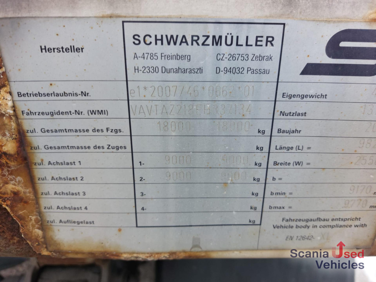 SCHWARZMUELLER 2 Achs-Anhänger Heckportaltüren 2,80m - Prikolica s ceradom: slika SCHWARZMUELLER 2 Achs-Anhänger Heckportaltüren 2,80m - Prikolica s ceradom SCHWARZMUELLER 2 Achs-Anhänger Heckportaltüren 2,80m - Prikolica s ceradom: slika SCHWARZMUELLER 2 Achs-Anhänger Heckportaltüren 2,80m - Prikolica s ceradom