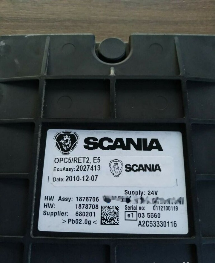 Scania OPC5 / RET2 Scania truck - Upravljačka jedinica (ECU) za Kamion: slika Scania OPC5 / RET2 Scania truck - Upravljačka jedinica (ECU) za Kamion Scania OPC5 / RET2 Scania truck - Upravljačka jedinica (ECU) za Kamion: slika Scania OPC5 / RET2 Scania truck - Upravljačka jedinica (ECU) za Kamion