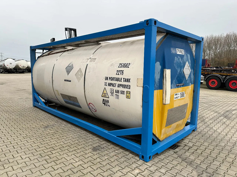 Cisterna za skladištenje za prijevoz goriva Consani 25.100L / 1-COMP, 20FT ISO, UN PORTABLE T11, 2,5Y-inspection till: 02-2028: slika Cisterna za skladištenje za prijevoz goriva Consani 25.100L / 1-COMP, 20FT ISO, UN PORTABLE T11, 2,5Y-inspection till: 02-2028 Cisterna za skladištenje za prijevoz goriva Consani 25.100L / 1-COMP, 20FT ISO, UN PORTABLE T11, 2,5Y-inspection till: 02-2028: slika Cisterna za skladištenje za prijevoz goriva Consani 25.100L / 1-COMP, 20FT ISO, UN PORTABLE T11, 2,5Y-inspection till: 02-2028