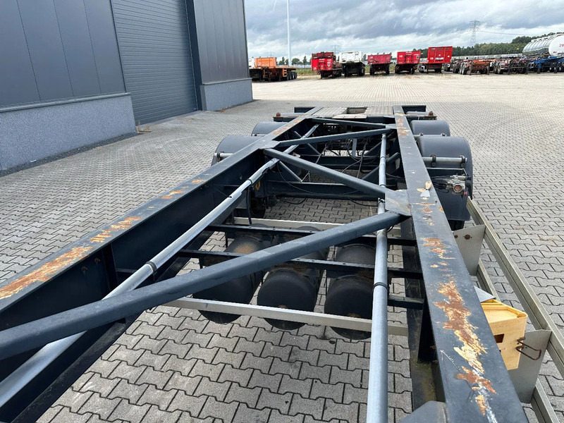 Transporter kontejnera/ Poluprikolica s izmjenjivim sanducima Diversen 20FT GOOSENECK ADR CHASSIS, BPW + DISC, ADR (FL, AT, OX), 4x available: slika Transporter kontejnera/ Poluprikolica s izmjenjivim sanducima Diversen 20FT GOOSENECK ADR CHASSIS, BPW + DISC, ADR (FL, AT, OX), 4x available