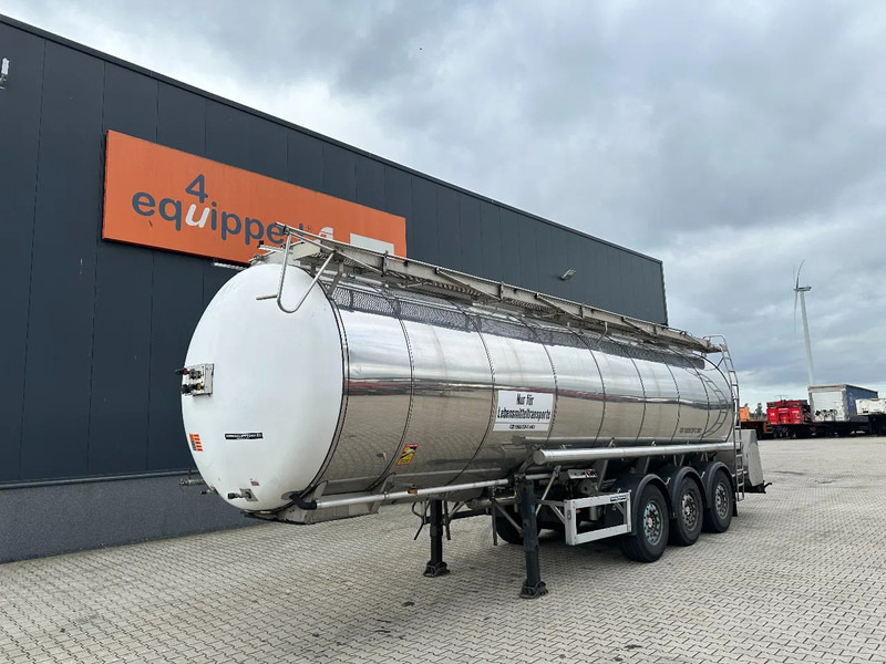 Feldbinder FOOD / LEVENSMIDDELEN / LEBENSMITTEL / 33.500L / 3-COMP / PUMP / NL-trailer / APK: 10-2026 - Poluprikolica cisterna: slika Feldbinder FOOD / LEVENSMIDDELEN / LEBENSMITTEL / 33.500L / 3-COMP / PUMP / NL-trailer / APK: 10-2026 - Poluprikolica cisterna Feldbinder FOOD / LEVENSMIDDELEN / LEBENSMITTEL / 33.500L / 3-COMP / PUMP / NL-trailer / APK: 10-2026 - Poluprikolica cisterna: slika Feldbinder FOOD / LEVENSMIDDELEN / LEBENSMITTEL / 33.500L / 3-COMP / PUMP / NL-trailer / APK: 10-2026 - Poluprikolica cisterna