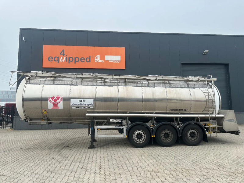 Feldbinder LEVENSMIDDELEN / FOOD / LEBENSMITTEL / 33.500L / 3-COMP / POMP / NL-trailer / APK: 09-2026, 10x beschikbaar - Poluprikolica cisterna: slika Feldbinder LEVENSMIDDELEN / FOOD / LEBENSMITTEL / 33.500L / 3-COMP / POMP / NL-trailer / APK: 09-2026, 10x beschikbaar - Poluprikolica cisterna Feldbinder LEVENSMIDDELEN / FOOD / LEBENSMITTEL / 33.500L / 3-COMP / POMP / NL-trailer / APK: 09-2026, 10x beschikbaar - Poluprikolica cisterna: slika Feldbinder LEVENSMIDDELEN / FOOD / LEBENSMITTEL / 33.500L / 3-COMP / POMP / NL-trailer / APK: 09-2026, 10x beschikbaar - Poluprikolica cisterna
