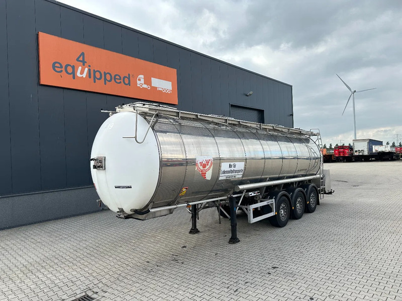 Feldbinder LEVENSMIDDELEN / FOOD / LEBENSMITTEL / 33.500L / 3-COMP / POMP / NL-trailer / APK: 10-2026, 10x beschikbaar - Poluprikolica cisterna: slika Feldbinder LEVENSMIDDELEN / FOOD / LEBENSMITTEL / 33.500L / 3-COMP / POMP / NL-trailer / APK: 10-2026, 10x beschikbaar - Poluprikolica cisterna Feldbinder LEVENSMIDDELEN / FOOD / LEBENSMITTEL / 33.500L / 3-COMP / POMP / NL-trailer / APK: 10-2026, 10x beschikbaar - Poluprikolica cisterna: slika Feldbinder LEVENSMIDDELEN / FOOD / LEBENSMITTEL / 33.500L / 3-COMP / POMP / NL-trailer / APK: 10-2026, 10x beschikbaar - Poluprikolica cisterna