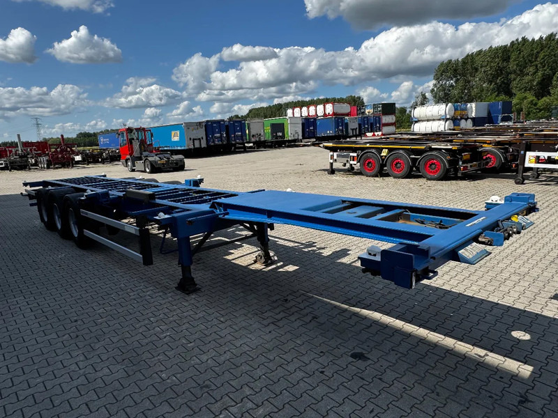 Groenewegen 40FT HC-chassis, BPW+Trommel, Liftachse, NL-Chassis - Transporter kontejnera/ Poluprikolica s izmjenjivim sanducima: slika Groenewegen 40FT HC-chassis, BPW+Trommel, Liftachse, NL-Chassis - Transporter kontejnera/ Poluprikolica s izmjenjivim sanducima Groenewegen 40FT HC-chassis, BPW+Trommel, Liftachse, NL-Chassis - Transporter kontejnera/ Poluprikolica s izmjenjivim sanducima: slika Groenewegen 40FT HC-chassis, BPW+Trommel, Liftachse, NL-Chassis - Transporter kontejnera/ Poluprikolica s izmjenjivim sanducima
