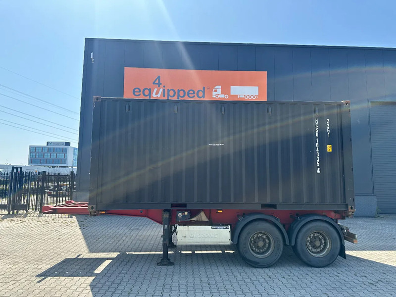 Krone 2-axle 20FT chassis + 20FT DV 8'6" container ONE-WAY - Transporter kontejnera/ Poluprikolica s izmjenjivim sanducima: slika Krone 2-axle 20FT chassis + 20FT DV 8'6" container ONE-WAY - Transporter kontejnera/ Poluprikolica s izmjenjivim sanducima Krone 2-axle 20FT chassis + 20FT DV 8'6" container ONE-WAY - Transporter kontejnera/ Poluprikolica s izmjenjivim sanducima: slika Krone 2-axle 20FT chassis + 20FT DV 8'6" container ONE-WAY - Transporter kontejnera/ Poluprikolica s izmjenjivim sanducima