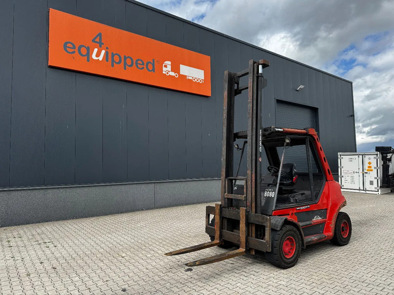 Linde H80D FORKLIFT, 8000KG, duplex, 6 cil. Deutz diesel, 14.934hrs, - Diesel viličar: slika Linde H80D FORKLIFT, 8000KG, duplex, 6 cil. Deutz diesel, 14.934hrs, - Diesel viličar Linde H80D FORKLIFT, 8000KG, duplex, 6 cil. Deutz diesel, 14.934hrs, - Diesel viličar: slika Linde H80D FORKLIFT, 8000KG, duplex, 6 cil. Deutz diesel, 14.934hrs, - Diesel viličar