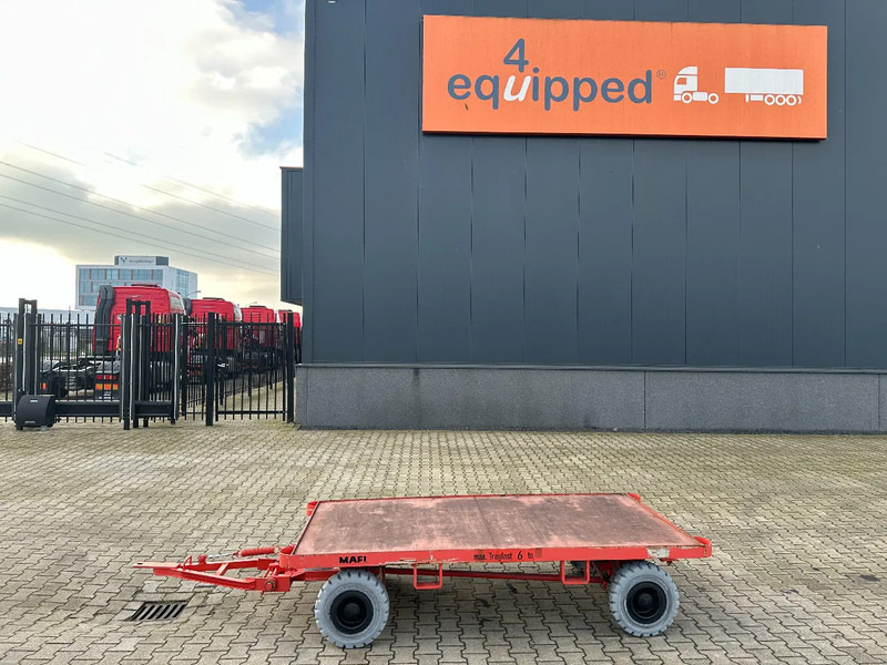 Mafi double-steered and connectable heavy-duty trailers with 6000kg loading capacity, 9x available - Prikolica plato/ Otvoreni sanduk: slika Mafi double-steered and connectable heavy-duty trailers with 6000kg loading capacity, 9x available - Prikolica plato/ Otvoreni sanduk Mafi double-steered and connectable heavy-duty trailers with 6000kg loading capacity, 9x available - Prikolica plato/ Otvoreni sanduk: slika Mafi double-steered and connectable heavy-duty trailers with 6000kg loading capacity, 9x available - Prikolica plato/ Otvoreni sanduk