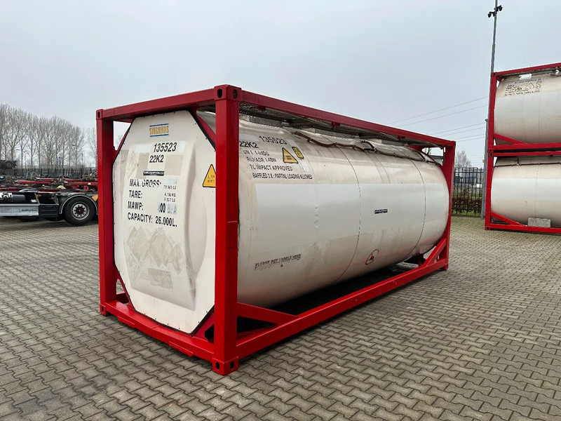 SINGAMAS 20FT ISO, 26.000L/1-COMP/3 BAFFELS/3 manholes, 5Y inspection: 06/2027 - Tank kontejner: slika SINGAMAS 20FT ISO, 26.000L/1-COMP/3 BAFFELS/3 manholes, 5Y inspection: 06/2027 - Tank kontejner SINGAMAS 20FT ISO, 26.000L/1-COMP/3 BAFFELS/3 manholes, 5Y inspection: 06/2027 - Tank kontejner: slika SINGAMAS 20FT ISO, 26.000L/1-COMP/3 BAFFELS/3 manholes, 5Y inspection: 06/2027 - Tank kontejner