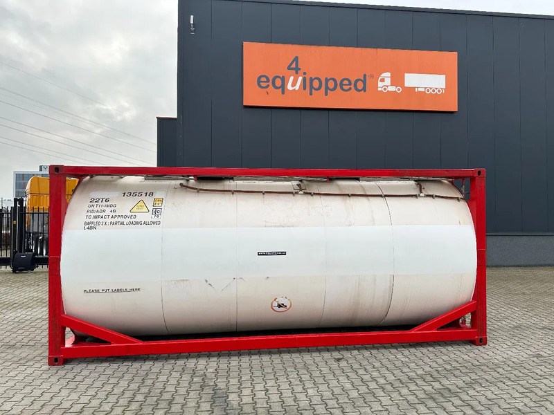 SINGAMAS 20FT ISO, 26.000L/1-COMP/3 BAFFELS/3 manholes, 5Y inspection: 06/2027 - Tank kontejner: slika SINGAMAS 20FT ISO, 26.000L/1-COMP/3 BAFFELS/3 manholes, 5Y inspection: 06/2027 - Tank kontejner SINGAMAS 20FT ISO, 26.000L/1-COMP/3 BAFFELS/3 manholes, 5Y inspection: 06/2027 - Tank kontejner: slika SINGAMAS 20FT ISO, 26.000L/1-COMP/3 BAFFELS/3 manholes, 5Y inspection: 06/2027 - Tank kontejner