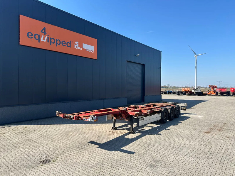 Schmitz Cargobull 40FT HC-chassis, disc, liftaxle, extendable at the rear - Transporter kontejnera/ Poluprikolica s izmjenjivim sanducima: slika Schmitz Cargobull 40FT HC-chassis, disc, liftaxle, extendable at the rear - Transporter kontejnera/ Poluprikolica s izmjenjivim sanducima Schmitz Cargobull 40FT HC-chassis, disc, liftaxle, extendable at the rear - Transporter kontejnera/ Poluprikolica s izmjenjivim sanducima: slika Schmitz Cargobull 40FT HC-chassis, disc, liftaxle, extendable at the rear - Transporter kontejnera/ Poluprikolica s izmjenjivim sanducima