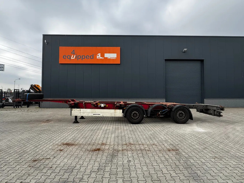 Schmitz Cargobull 40FT HC-chassis, disc, liftaxle, extendable at the rear, WITH WORK!!! - Transporter kontejnera/ Poluprikolica s izmjenjivim sanducima: slika Schmitz Cargobull 40FT HC-chassis, disc, liftaxle, extendable at the rear, WITH WORK!!! - Transporter kontejnera/ Poluprikolica s izmjenjivim sanducima Schmitz Cargobull 40FT HC-chassis, disc, liftaxle, extendable at the rear, WITH WORK!!! - Transporter kontejnera/ Poluprikolica s izmjenjivim sanducima: slika Schmitz Cargobull 40FT HC-chassis, disc, liftaxle, extendable at the rear, WITH WORK!!! - Transporter kontejnera/ Poluprikolica s izmjenjivim sanducima