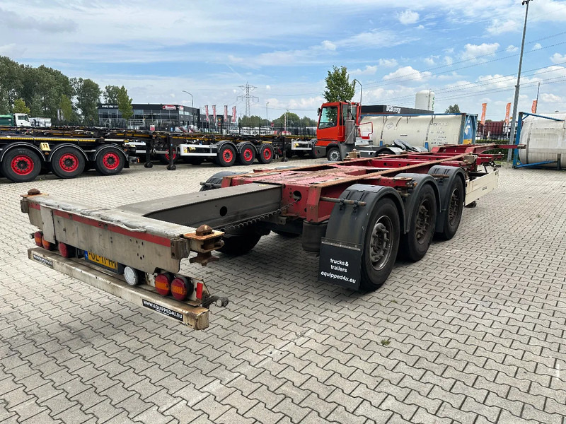 Schmitz Cargobull SCF 24 G MX 40FT HC-chassis, discbrakes, liftaxle, extendable at the rear, NL-chassis - Transporter kontejnera/ Poluprikolica s izmjenjivim sanducima: slika Schmitz Cargobull SCF 24 G MX 40FT HC-chassis, discbrakes, liftaxle, extendable at the rear, NL-chassis - Transporter kontejnera/ Poluprikolica s izmjenjivim sanducima Schmitz Cargobull SCF 24 G MX 40FT HC-chassis, discbrakes, liftaxle, extendable at the rear, NL-chassis - Transporter kontejnera/ Poluprikolica s izmjenjivim sanducima: slika Schmitz Cargobull SCF 24 G MX 40FT HC-chassis, discbrakes, liftaxle, extendable at the rear, NL-chassis - Transporter kontejnera/ Poluprikolica s izmjenjivim sanducima