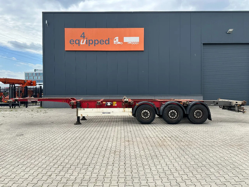 Schmitz Cargobull SCF 24 G MX 40FT HC-chassis, discbrakes, liftaxle, extendable at the rear, NL-chassis - Transporter kontejnera/ Poluprikolica s izmjenjivim sanducima: slika Schmitz Cargobull SCF 24 G MX 40FT HC-chassis, discbrakes, liftaxle, extendable at the rear, NL-chassis - Transporter kontejnera/ Poluprikolica s izmjenjivim sanducima Schmitz Cargobull SCF 24 G MX 40FT HC-chassis, discbrakes, liftaxle, extendable at the rear, NL-chassis - Transporter kontejnera/ Poluprikolica s izmjenjivim sanducima: slika Schmitz Cargobull SCF 24 G MX 40FT HC-chassis, discbrakes, liftaxle, extendable at the rear, NL-chassis - Transporter kontejnera/ Poluprikolica s izmjenjivim sanducima