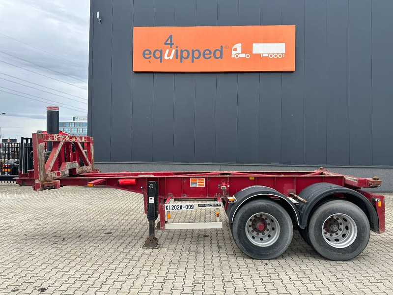 Van Hool 2 AXLE 20FT TIPPING-CHASSIS, TWIN-TIRES, BPW + DRUM, ALCOA - Transporter kontejnera/ Poluprikolica s izmjenjivim sanducima: slika Van Hool 2 AXLE 20FT TIPPING-CHASSIS, TWIN-TIRES, BPW + DRUM, ALCOA - Transporter kontejnera/ Poluprikolica s izmjenjivim sanducima Van Hool 2 AXLE 20FT TIPPING-CHASSIS, TWIN-TIRES, BPW + DRUM, ALCOA - Transporter kontejnera/ Poluprikolica s izmjenjivim sanducima: slika Van Hool 2 AXLE 20FT TIPPING-CHASSIS, TWIN-TIRES, BPW + DRUM, ALCOA - Transporter kontejnera/ Poluprikolica s izmjenjivim sanducima