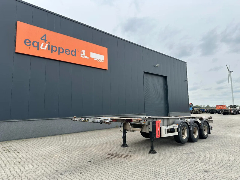 Van Hool 20FT/30FT, ADR (EX/II, EX/III, FL, AT), BPW + drum, ALCOA, galvanized, liftaxle, NL-Chassis - Transporter kontejnera/ Poluprikolica s izmjenjivim sanducima: slika Van Hool 20FT/30FT, ADR (EX/II, EX/III, FL, AT), BPW + drum, ALCOA, galvanized, liftaxle, NL-Chassis - Transporter kontejnera/ Poluprikolica s izmjenjivim sanducima Van Hool 20FT/30FT, ADR (EX/II, EX/III, FL, AT), BPW + drum, ALCOA, galvanized, liftaxle, NL-Chassis - Transporter kontejnera/ Poluprikolica s izmjenjivim sanducima: slika Van Hool 20FT/30FT, ADR (EX/II, EX/III, FL, AT), BPW + drum, ALCOA, galvanized, liftaxle, NL-Chassis - Transporter kontejnera/ Poluprikolica s izmjenjivim sanducima