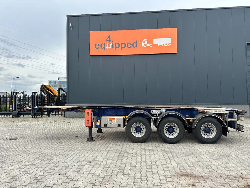 Van Hool 20FT/30FT, ADR (EX/II, EX/III, FL, AT), BPW + drum, ALCOA, galvanized, liftaxle, NL-Chassis - Transporter kontejnera/ Poluprikolica s izmjenjivim sanducima: slika Van Hool 20FT/30FT, ADR (EX/II, EX/III, FL, AT), BPW + drum, ALCOA, galvanized, liftaxle, NL-Chassis - Transporter kontejnera/ Poluprikolica s izmjenjivim sanducima Van Hool 20FT/30FT, ADR (EX/II, EX/III, FL, AT), BPW + drum, ALCOA, galvanized, liftaxle, NL-Chassis - Transporter kontejnera/ Poluprikolica s izmjenjivim sanducima: slika Van Hool 20FT/30FT, ADR (EX/II, EX/III, FL, AT), BPW + drum, ALCOA, galvanized, liftaxle, NL-Chassis - Transporter kontejnera/ Poluprikolica s izmjenjivim sanducima