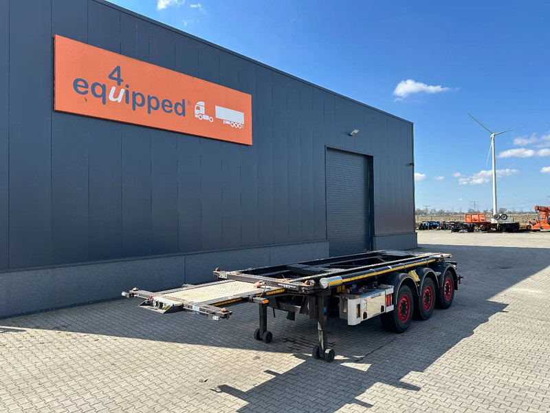 Van Hool 20FT, 66° Tipping-chassis, ADR (EX/II, EX/III, FL, OX, AT), SAF, 2 liftaxles, 380V - Transporter kontejnera/ Poluprikolica s izmjenjivim sanducima: slika Van Hool 20FT, 66° Tipping-chassis, ADR (EX/II, EX/III, FL, OX, AT), SAF, 2 liftaxles, 380V - Transporter kontejnera/ Poluprikolica s izmjenjivim sanducima Van Hool 20FT, 66° Tipping-chassis, ADR (EX/II, EX/III, FL, OX, AT), SAF, 2 liftaxles, 380V - Transporter kontejnera/ Poluprikolica s izmjenjivim sanducima: slika Van Hool 20FT, 66° Tipping-chassis, ADR (EX/II, EX/III, FL, OX, AT), SAF, 2 liftaxles, 380V - Transporter kontejnera/ Poluprikolica s izmjenjivim sanducima