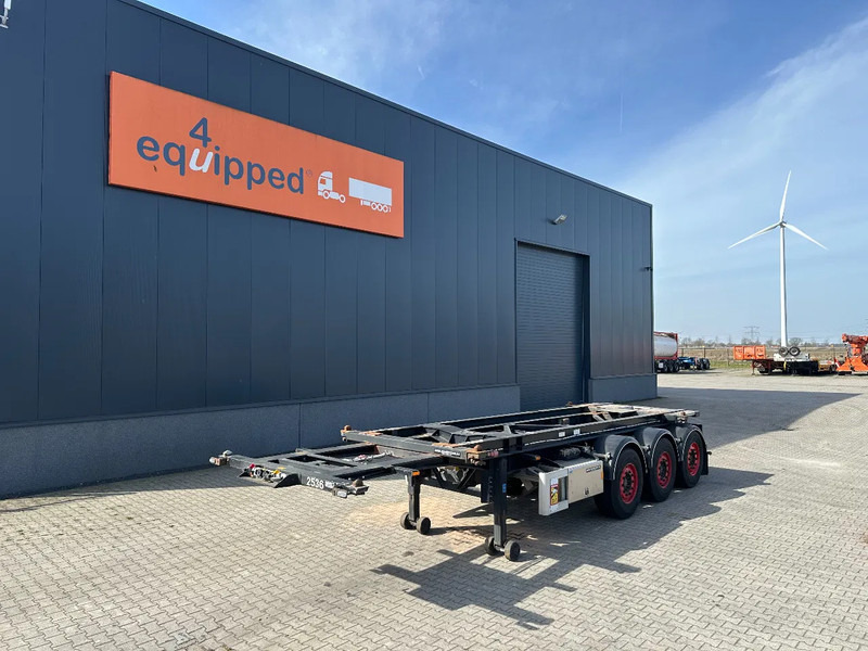 Van Hool 20FT Tipping-chassis, ADR (EX/II, EX/III, FL, AT), SAF, 2 liftaxles, APK/ADR: 10-2025 - Transporter kontejnera/ Poluprikolica s izmjenjivim sanducima: slika Van Hool 20FT Tipping-chassis, ADR (EX/II, EX/III, FL, AT), SAF, 2 liftaxles, APK/ADR: 10-2025 - Transporter kontejnera/ Poluprikolica s izmjenjivim sanducima Van Hool 20FT Tipping-chassis, ADR (EX/II, EX/III, FL, AT), SAF, 2 liftaxles, APK/ADR: 10-2025 - Transporter kontejnera/ Poluprikolica s izmjenjivim sanducima: slika Van Hool 20FT Tipping-chassis, ADR (EX/II, EX/III, FL, AT), SAF, 2 liftaxles, APK/ADR: 10-2025 - Transporter kontejnera/ Poluprikolica s izmjenjivim sanducima