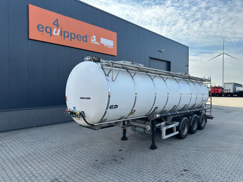 Van Hool LEBENSMITTEL / RVS Rahmen / Leergewicht: 5.860kg / 29.500L / 1-Kammer+ 1 Schwallwand / Scheibebremse / NL / APK - Poluprikolica cisterna: slika Van Hool LEBENSMITTEL / RVS Rahmen / Leergewicht: 5.860kg / 29.500L / 1-Kammer+ 1 Schwallwand / Scheibebremse / NL / APK - Poluprikolica cisterna Van Hool LEBENSMITTEL / RVS Rahmen / Leergewicht: 5.860kg / 29.500L / 1-Kammer+ 1 Schwallwand / Scheibebremse / NL / APK - Poluprikolica cisterna: slika Van Hool LEBENSMITTEL / RVS Rahmen / Leergewicht: 5.860kg / 29.500L / 1-Kammer+ 1 Schwallwand / Scheibebremse / NL / APK - Poluprikolica cisterna