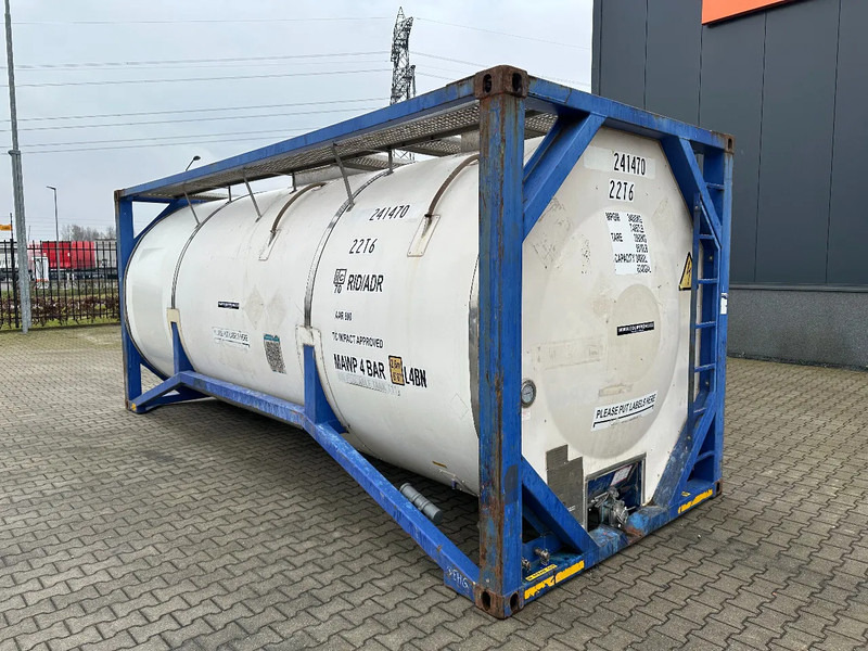 Welfit Oddy 20FT ISO, 23.910L / 1-COMP. , T11, valid 5Y inspection till 03/2026 - Cisterna za skladištenje: slika Welfit Oddy 20FT ISO, 23.910L / 1-COMP. , T11, valid 5Y inspection till 03/2026 - Cisterna za skladištenje Welfit Oddy 20FT ISO, 23.910L / 1-COMP. , T11, valid 5Y inspection till 03/2026 - Cisterna za skladištenje: slika Welfit Oddy 20FT ISO, 23.910L / 1-COMP. , T11, valid 5Y inspection till 03/2026 - Cisterna za skladištenje
