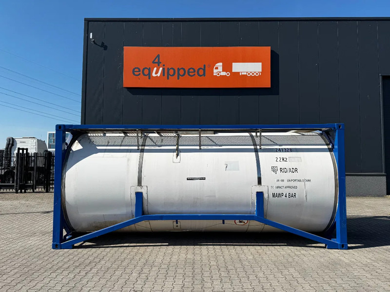 Welfit Oddy 20FT ISO, 23.910L / 1-COMP. , T11, valid 5Y inspection till 10/2027 - Cisterna za skladištenje: slika Welfit Oddy 20FT ISO, 23.910L / 1-COMP. , T11, valid 5Y inspection till 10/2027 - Cisterna za skladištenje Welfit Oddy 20FT ISO, 23.910L / 1-COMP. , T11, valid 5Y inspection till 10/2027 - Cisterna za skladištenje: slika Welfit Oddy 20FT ISO, 23.910L / 1-COMP. , T11, valid 5Y inspection till 10/2027 - Cisterna za skladištenje