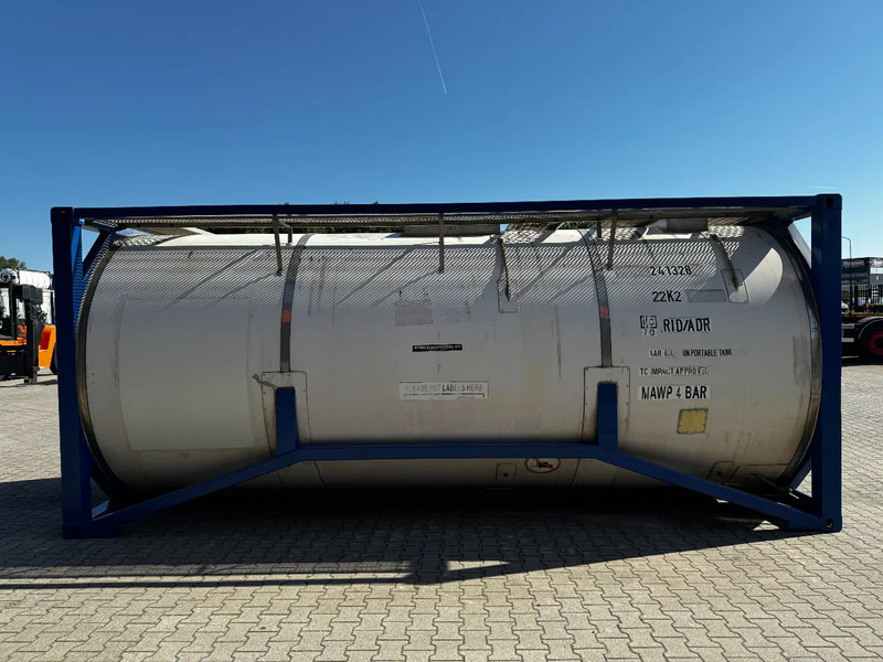Welfit Oddy 20FT ISO, 23.910L / 1-COMP. , T11, valid 5Y inspection till 10/2027 - Cisterna za skladištenje: slika Welfit Oddy 20FT ISO, 23.910L / 1-COMP. , T11, valid 5Y inspection till 10/2027 - Cisterna za skladištenje Welfit Oddy 20FT ISO, 23.910L / 1-COMP. , T11, valid 5Y inspection till 10/2027 - Cisterna za skladištenje: slika Welfit Oddy 20FT ISO, 23.910L / 1-COMP. , T11, valid 5Y inspection till 10/2027 - Cisterna za skladištenje