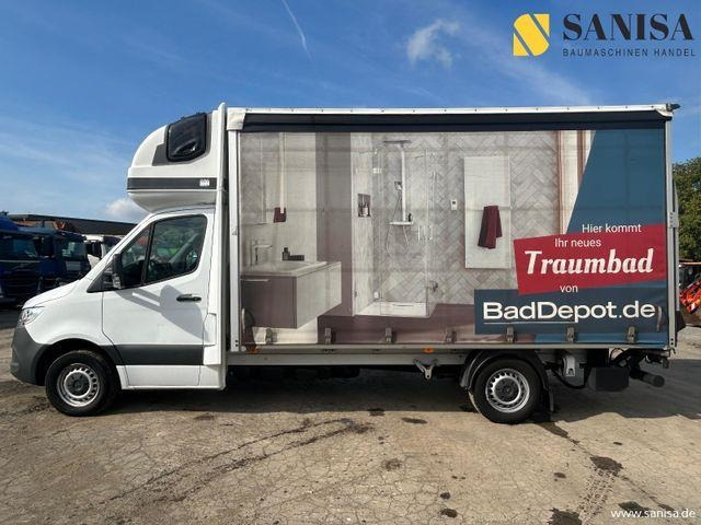 Mercedes-Benz Sprinter 317/LBW/Schlafkabine/Euro 6D - Kamion s ceradom: slika Mercedes-Benz Sprinter 317/LBW/Schlafkabine/Euro 6D - Kamion s ceradom Mercedes-Benz Sprinter 317/LBW/Schlafkabine/Euro 6D - Kamion s ceradom: slika Mercedes-Benz Sprinter 317/LBW/Schlafkabine/Euro 6D - Kamion s ceradom