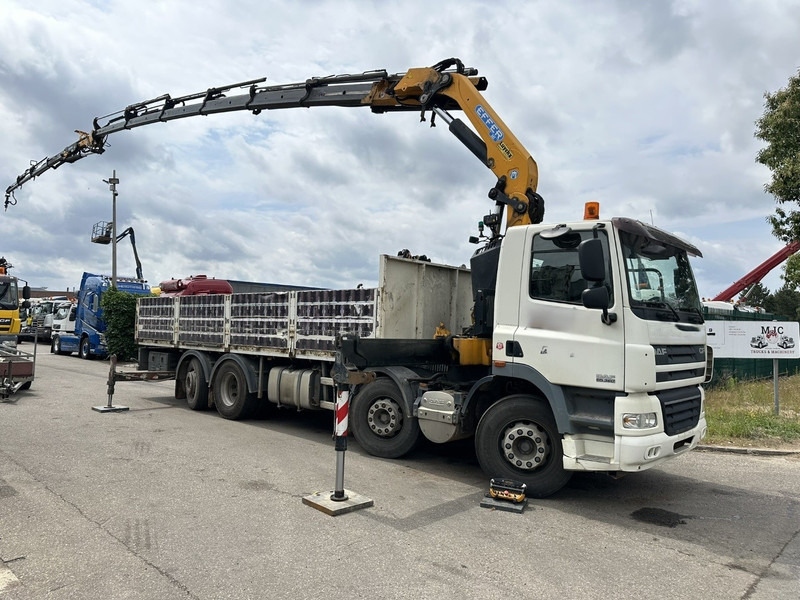 DAF CF 85.360 8x2 + KRAN (25m!) EFFER 305 6S + JIB 4S + ROTATOR - PLATORM 7m60 - LIFT + STEERING AXLE - EURO 5 - BE - Kamion s otvorenim sandukom, Kamion s kranom: slika DAF CF 85.360 8x2 + KRAN (25m!) EFFER 305 6S + JIB 4S + ROTATOR - PLATORM 7m60 - LIFT + STEERING AXLE - EURO 5 - BE - Kamion s otvorenim sandukom, Kamion s kranom DAF CF 85.360 8x2 + KRAN (25m!) EFFER 305 6S + JIB 4S + ROTATOR - PLATORM 7m60 - LIFT + STEERING AXLE - EURO 5 - BE - Kamion s otvorenim sandukom, Kamion s kranom: slika DAF CF 85.360 8x2 + KRAN (25m!) EFFER 305 6S + JIB 4S + ROTATOR - PLATORM 7m60 - LIFT + STEERING AXLE - EURO 5 - BE - Kamion s otvorenim sandukom, Kamion s kranom