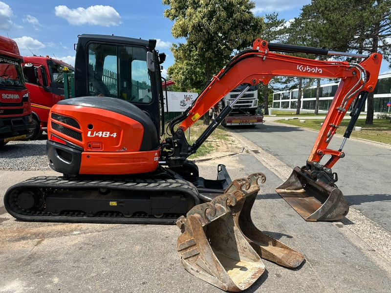 Kubota U48-4 FULL HYDR FUNCTIONS - *2300h* - BLADE - A/C - 3 BUCKETS - QUICK HITCH - BE MACHINE - Mini bager: slika Kubota U48-4 FULL HYDR FUNCTIONS - *2300h* - BLADE - A/C - 3 BUCKETS - QUICK HITCH - BE MACHINE - Mini bager Kubota U48-4 FULL HYDR FUNCTIONS - *2300h* - BLADE - A/C - 3 BUCKETS - QUICK HITCH - BE MACHINE - Mini bager: slika Kubota U48-4 FULL HYDR FUNCTIONS - *2300h* - BLADE - A/C - 3 BUCKETS - QUICK HITCH - BE MACHINE - Mini bager