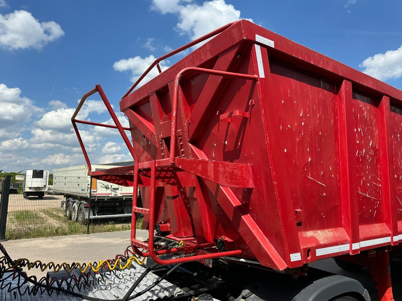 Poluprikolica plato/ Otvoreni sanduk LAG 3-AXLES ALU BOX + CRANE JONSORED 1090 DT-CORTO + CABIN - 2x EXTENDABLE - 5/6 F - BELGIAN PAPERS: slika Poluprikolica plato/ Otvoreni sanduk LAG 3-AXLES ALU BOX + CRANE JONSORED 1090 DT-CORTO + CABIN - 2x EXTENDABLE - 5/6 F - BELGIAN PAPERS
