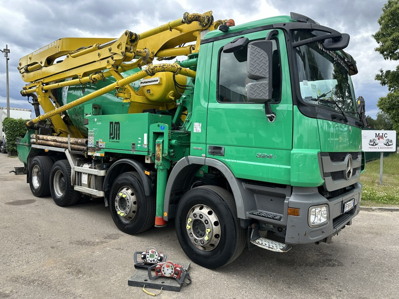 Mercedes-Benz ACTROS 3241 8x4 PUMI PM M 21-3 (21m) Putzmeister - *238.000km* / 1586H - EPS - BLADVERING / NAAFREDUCTIE - Beton pumpa: slika Mercedes-Benz ACTROS 3241 8x4 PUMI PM M 21-3 (21m) Putzmeister - *238.000km* / 1586H - EPS - BLADVERING / NAAFREDUCTIE - Beton pumpa Mercedes-Benz ACTROS 3241 8x4 PUMI PM M 21-3 (21m) Putzmeister - *238.000km* / 1586H - EPS - BLADVERING / NAAFREDUCTIE - Beton pumpa: slika Mercedes-Benz ACTROS 3241 8x4 PUMI PM M 21-3 (21m) Putzmeister - *238.000km* / 1586H - EPS - BLADVERING / NAAFREDUCTIE - Beton pumpa