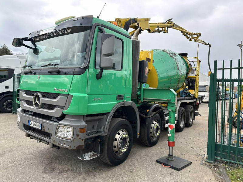 Mercedes-Benz ACTROS 3241 8x4 PUMI PM M 21-3 (21m) Putzmeister - *238.000km* / 1586H - EPS - BLADVERING / NAAFREDUCTIE - Automješalica: slika Mercedes-Benz ACTROS 3241 8x4 PUMI PM M 21-3 (21m) Putzmeister - *238.000km* / 1586H - EPS - BLADVERING / NAAFREDUCTIE - Automješalica Mercedes-Benz ACTROS 3241 8x4 PUMI PM M 21-3 (21m) Putzmeister - *238.000km* / 1586H - EPS - BLADVERING / NAAFREDUCTIE - Automješalica: slika Mercedes-Benz ACTROS 3241 8x4 PUMI PM M 21-3 (21m) Putzmeister - *238.000km* / 1586H - EPS - BLADVERING / NAAFREDUCTIE - Automješalica
