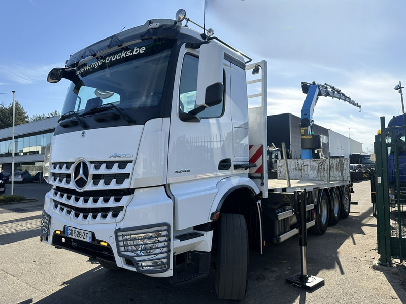 Mercedes-Benz AROCS 3246 8x4 TRIDEM + CRANE (25m!) PALFINGER PK 34002 G SH (8x) - *102.000km* - LIFT + STEERING AXLE - PLATFORM 6m65 + TWISTLOCKS - Kamion s kranom: slika Mercedes-Benz AROCS 3246 8x4 TRIDEM + CRANE (25m!) PALFINGER PK 34002 G SH (8x) - *102.000km* - LIFT + STEERING AXLE - PLATFORM 6m65 + TWISTLOCKS - Kamion s kranom Mercedes-Benz AROCS 3246 8x4 TRIDEM + CRANE (25m!) PALFINGER PK 34002 G SH (8x) - *102.000km* - LIFT + STEERING AXLE - PLATFORM 6m65 + TWISTLOCKS - Kamion s kranom: slika Mercedes-Benz AROCS 3246 8x4 TRIDEM + CRANE (25m!) PALFINGER PK 34002 G SH (8x) - *102.000km* - LIFT + STEERING AXLE - PLATFORM 6m65 + TWISTLOCKS - Kamion s kranom