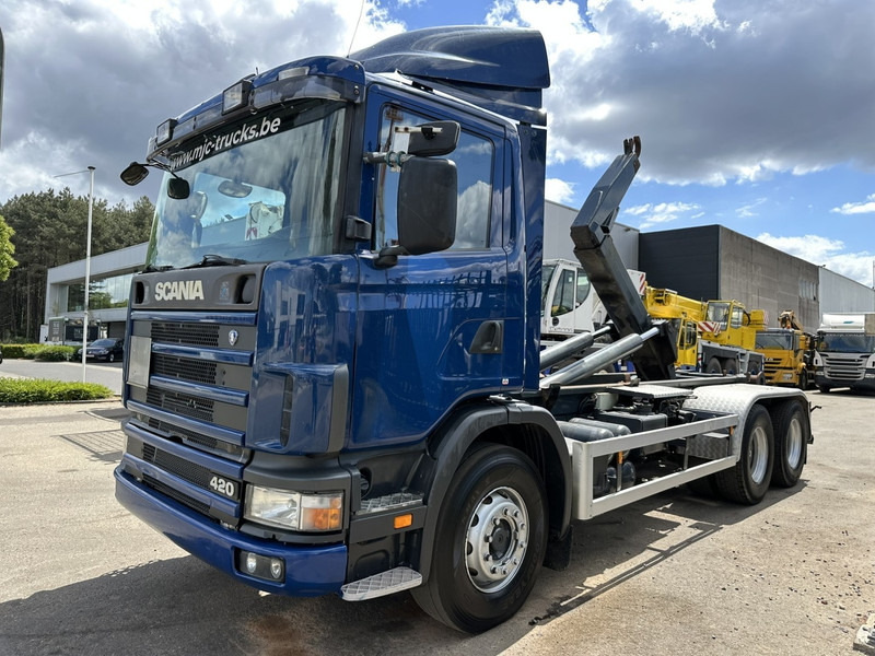 Scania 124L-420 6x2 HOOKLIFT VDL 20T - STEEL SPRING / BALLESTAS / BLATT - MANUAL - MECHANICAL PUMP - 10 TIRES DOUBLE WHEELS - Kamion s kukastom dizalicom: slika Scania 124L-420 6x2 HOOKLIFT VDL 20T - STEEL SPRING / BALLESTAS / BLATT - MANUAL - MECHANICAL PUMP - 10 TIRES DOUBLE WHEELS - Kamion s kukastom dizalicom Scania 124L-420 6x2 HOOKLIFT VDL 20T - STEEL SPRING / BALLESTAS / BLATT - MANUAL - MECHANICAL PUMP - 10 TIRES DOUBLE WHEELS - Kamion s kukastom dizalicom: slika Scania 124L-420 6x2 HOOKLIFT VDL 20T - STEEL SPRING / BALLESTAS / BLATT - MANUAL - MECHANICAL PUMP - 10 TIRES DOUBLE WHEELS - Kamion s kukastom dizalicom