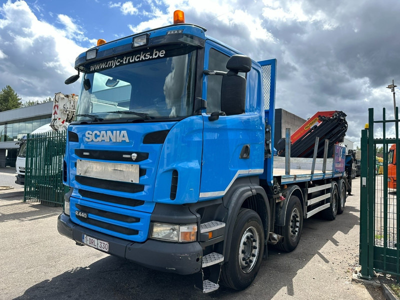 Scania G440 8x4 + (26.5m!) CRANE PALFINGER PK78002 SH G 8x + 1 + WINCH - PLATFORM 6m25 - MANUAL - HUB REDUCTION - STEEL SPRING - EURO 5 - BE TRUCK - Kamion s kranom: slika Scania G440 8x4 + (26.5m!) CRANE PALFINGER PK78002 SH G 8x + 1 + WINCH - PLATFORM 6m25 - MANUAL - HUB REDUCTION - STEEL SPRING - EURO 5 - BE TRUCK - Kamion s kranom Scania G440 8x4 + (26.5m!) CRANE PALFINGER PK78002 SH G 8x + 1 + WINCH - PLATFORM 6m25 - MANUAL - HUB REDUCTION - STEEL SPRING - EURO 5 - BE TRUCK - Kamion s kranom: slika Scania G440 8x4 + (26.5m!) CRANE PALFINGER PK78002 SH G 8x + 1 + WINCH - PLATFORM 6m25 - MANUAL - HUB REDUCTION - STEEL SPRING - EURO 5 - BE TRUCK - Kamion s kranom