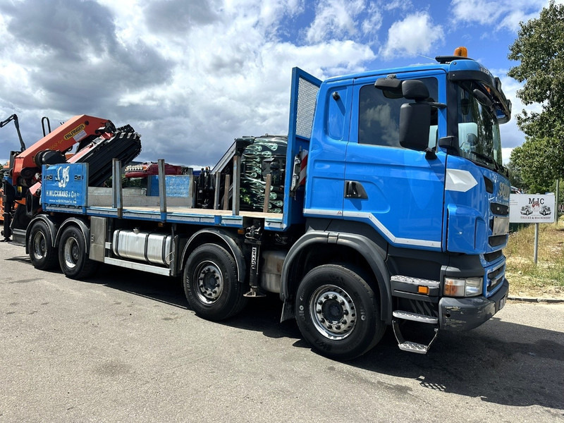 Scania G440 8x4 PRITSCHE + KRAN (26.5m!) PALFINGER PK78002 SH G 8x + 1 + WINCH - PLATFORM 6m25 - MANUAL - HUB REDUCTION - STEEL SPRING - EURO 5 - BE TRUCK - Kamion s otvorenim sandukom, Kamion s kranom: slika Scania G440 8x4 PRITSCHE + KRAN (26.5m!) PALFINGER PK78002 SH G 8x + 1 + WINCH - PLATFORM 6m25 - MANUAL - HUB REDUCTION - STEEL SPRING - EURO 5 - BE TRUCK - Kamion s otvorenim sandukom, Kamion s kranom Scania G440 8x4 PRITSCHE + KRAN (26.5m!) PALFINGER PK78002 SH G 8x + 1 + WINCH - PLATFORM 6m25 - MANUAL - HUB REDUCTION - STEEL SPRING - EURO 5 - BE TRUCK - Kamion s otvorenim sandukom, Kamion s kranom: slika Scania G440 8x4 PRITSCHE + KRAN (26.5m!) PALFINGER PK78002 SH G 8x + 1 + WINCH - PLATFORM 6m25 - MANUAL - HUB REDUCTION - STEEL SPRING - EURO 5 - BE TRUCK - Kamion s otvorenim sandukom, Kamion s kranom