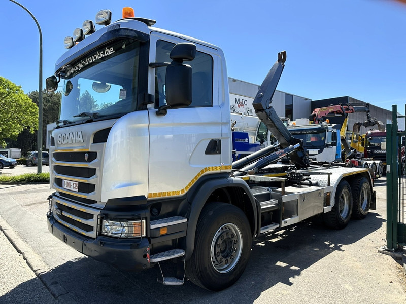 Scania G450 6x4 HOOKLIFT AJK 20T - 5760mm - 3m90 WB - HUB REDUCTION / STEEL SUSP. - EURO 6 - BE TRUCK - Kamion s kukastom dizalicom: slika Scania G450 6x4 HOOKLIFT AJK 20T - 5760mm - 3m90 WB - HUB REDUCTION / STEEL SUSP. - EURO 6 - BE TRUCK - Kamion s kukastom dizalicom Scania G450 6x4 HOOKLIFT AJK 20T - 5760mm - 3m90 WB - HUB REDUCTION / STEEL SUSP. - EURO 6 - BE TRUCK - Kamion s kukastom dizalicom: slika Scania G450 6x4 HOOKLIFT AJK 20T - 5760mm - 3m90 WB - HUB REDUCTION / STEEL SUSP. - EURO 6 - BE TRUCK - Kamion s kukastom dizalicom