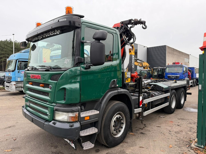 Scania P400 6x4 ABROLLKIPPER + KRAN PALFINGER PK9001 EH - RETARDER - 5/6F + ROTATOR + RADIO - WB 3m90 - EURO 5 - HUB REDUCTION / SPRING - BE TRUCK - Kamion s kukastom dizalicom: slika Scania P400 6x4 ABROLLKIPPER + KRAN PALFINGER PK9001 EH - RETARDER - 5/6F + ROTATOR + RADIO - WB 3m90 - EURO 5 - HUB REDUCTION / SPRING - BE TRUCK - Kamion s kukastom dizalicom Scania P400 6x4 ABROLLKIPPER + KRAN PALFINGER PK9001 EH - RETARDER - 5/6F + ROTATOR + RADIO - WB 3m90 - EURO 5 - HUB REDUCTION / SPRING - BE TRUCK - Kamion s kukastom dizalicom: slika Scania P400 6x4 ABROLLKIPPER + KRAN PALFINGER PK9001 EH - RETARDER - 5/6F + ROTATOR + RADIO - WB 3m90 - EURO 5 - HUB REDUCTION / SPRING - BE TRUCK - Kamion s kukastom dizalicom