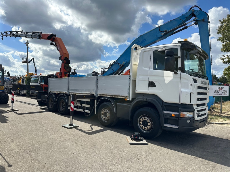 Scania R420 8x4 + CRANE PALFINGER PK44002 F (7x) + Rotator - 6m50 platform - Manual - - Kamion s otvorenim sandukom, Kamion s kranom: slika Scania R420 8x4 + CRANE PALFINGER PK44002 F (7x) + Rotator - 6m50 platform - Manual - - Kamion s otvorenim sandukom, Kamion s kranom Scania R420 8x4 + CRANE PALFINGER PK44002 F (7x) + Rotator - 6m50 platform - Manual - - Kamion s otvorenim sandukom, Kamion s kranom: slika Scania R420 8x4 + CRANE PALFINGER PK44002 F (7x) + Rotator - 6m50 platform - Manual - - Kamion s otvorenim sandukom, Kamion s kranom