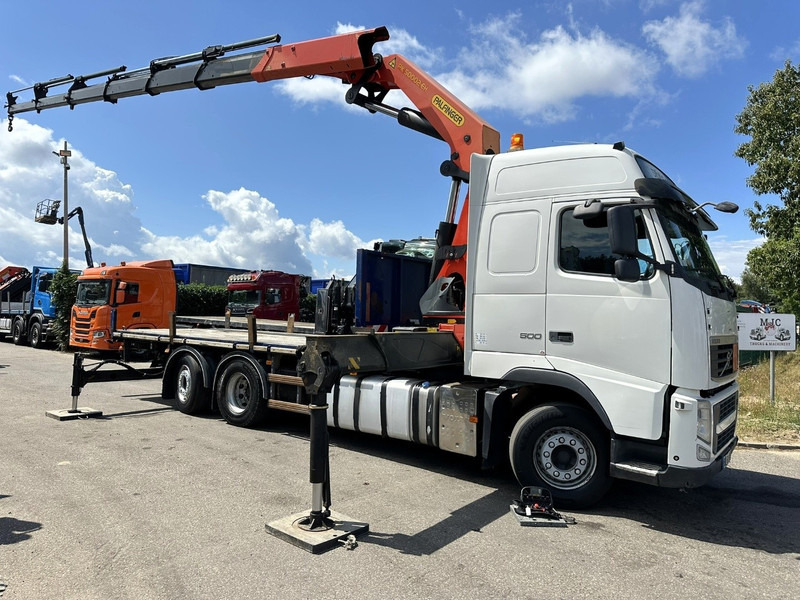 Volvo FH 500 6X2 + CRANE PALFINGER PK50002 E 6x - RETARDER - PLATFORM 6m20 - TWISTLOCKS 20' - 561.000km - EURO 5 - Kamion s kranom: slika Volvo FH 500 6X2 + CRANE PALFINGER PK50002 E 6x - RETARDER - PLATFORM 6m20 - TWISTLOCKS 20' - 561.000km - EURO 5 - Kamion s kranom Volvo FH 500 6X2 + CRANE PALFINGER PK50002 E 6x - RETARDER - PLATFORM 6m20 - TWISTLOCKS 20' - 561.000km - EURO 5 - Kamion s kranom: slika Volvo FH 500 6X2 + CRANE PALFINGER PK50002 E 6x - RETARDER - PLATFORM 6m20 - TWISTLOCKS 20' - 561.000km - EURO 5 - Kamion s kranom