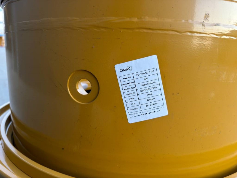 Cat 17.00-25/1.7 RIM for 20.5 x 25 - CAT 938M - Gume i felge za Građevinski strojevi: slika Cat 17.00-25/1.7 RIM for 20.5 x 25 - CAT 938M - Gume i felge za Građevinski strojevi Cat 17.00-25/1.7 RIM for 20.5 x 25 - CAT 938M - Gume i felge za Građevinski strojevi: slika Cat 17.00-25/1.7 RIM for 20.5 x 25 - CAT 938M - Gume i felge za Građevinski strojevi