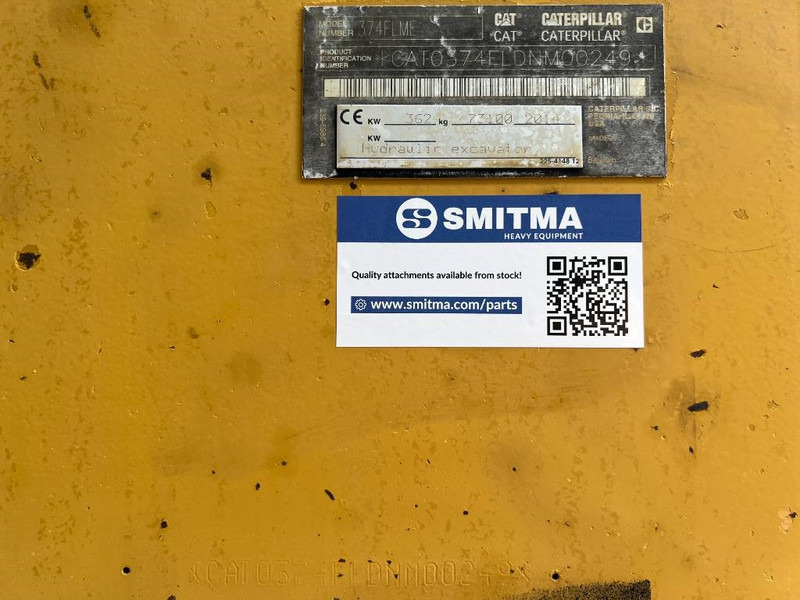 Bager gusjeničar Cat 374FL ME | U/C 70%!: slika Bager gusjeničar Cat 374FL ME | U/C 70%!