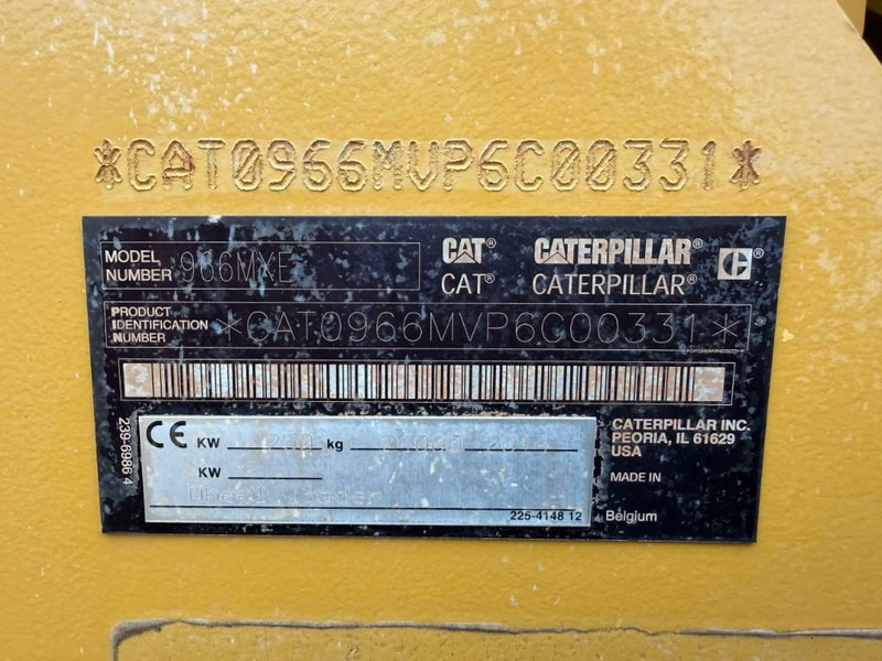 Utovarivač na kotačima Cat 966M XE: slika Utovarivač na kotačima Cat 966M XE