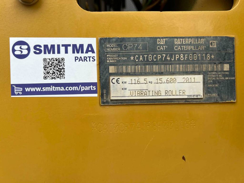 Valjak Cat CP74: slika Valjak Cat CP74
