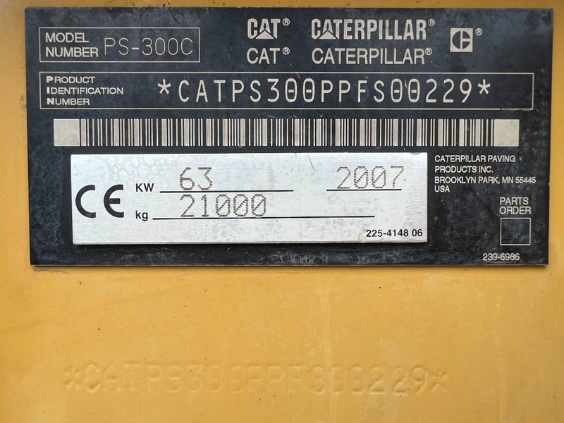 Cat PS300C - Pneumatski valjak: slika Cat PS300C - Pneumatski valjak Cat PS300C - Pneumatski valjak: slika Cat PS300C - Pneumatski valjak