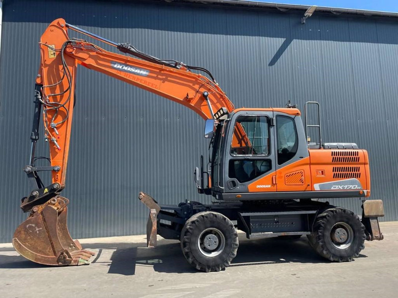 Doosan DX170W-5 - Bager na kotačima: slika Doosan DX170W-5 - Bager na kotačima Doosan DX170W-5 - Bager na kotačima: slika Doosan DX170W-5 - Bager na kotačima