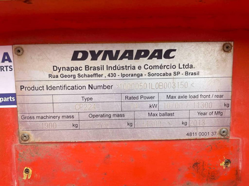 Dynapac CP224 - Pneumatski valjak: slika Dynapac CP224 - Pneumatski valjak Dynapac CP224 - Pneumatski valjak: slika Dynapac CP224 - Pneumatski valjak