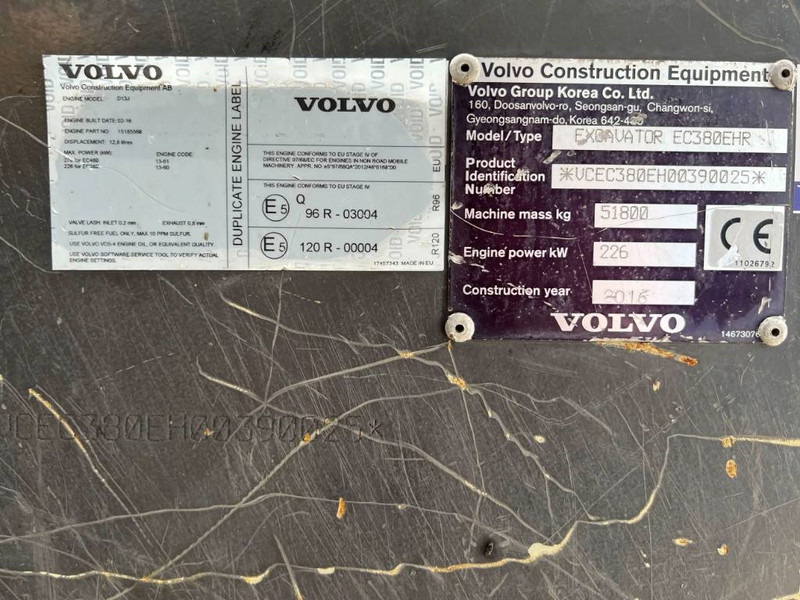 Volvo EC380E HR UHD - Bager gusjeničar: slika Volvo EC380E HR UHD - Bager gusjeničar Volvo EC380E HR UHD - Bager gusjeničar: slika Volvo EC380E HR UHD - Bager gusjeničar