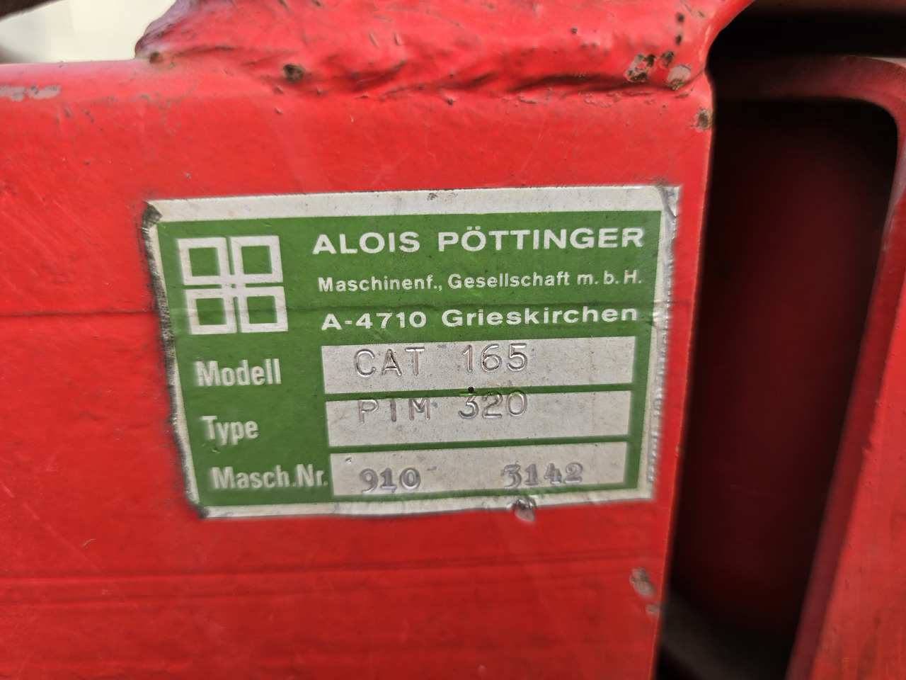 PÖTTINGER CAT 165 - Kosilica: slika PÖTTINGER CAT 165 - Kosilica PÖTTINGER CAT 165 - Kosilica: slika PÖTTINGER CAT 165 - Kosilica